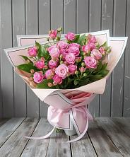 Букет Розовый кустик в Городище Волгоградской области