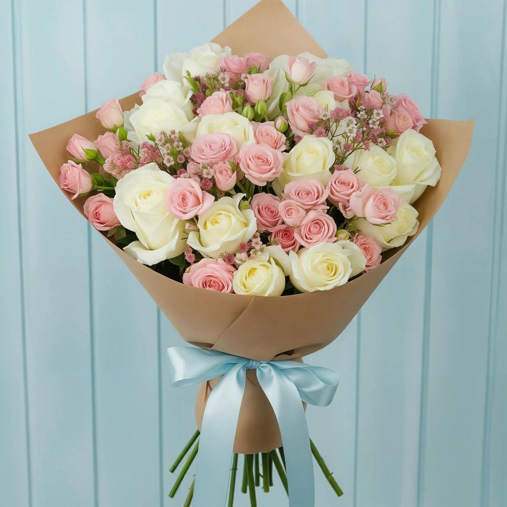 Букет цветов из: Розы в Городище Волгоградской области