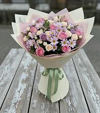 Букет цветов из:  Розы и Хризантемы в Городище Волгоградской области