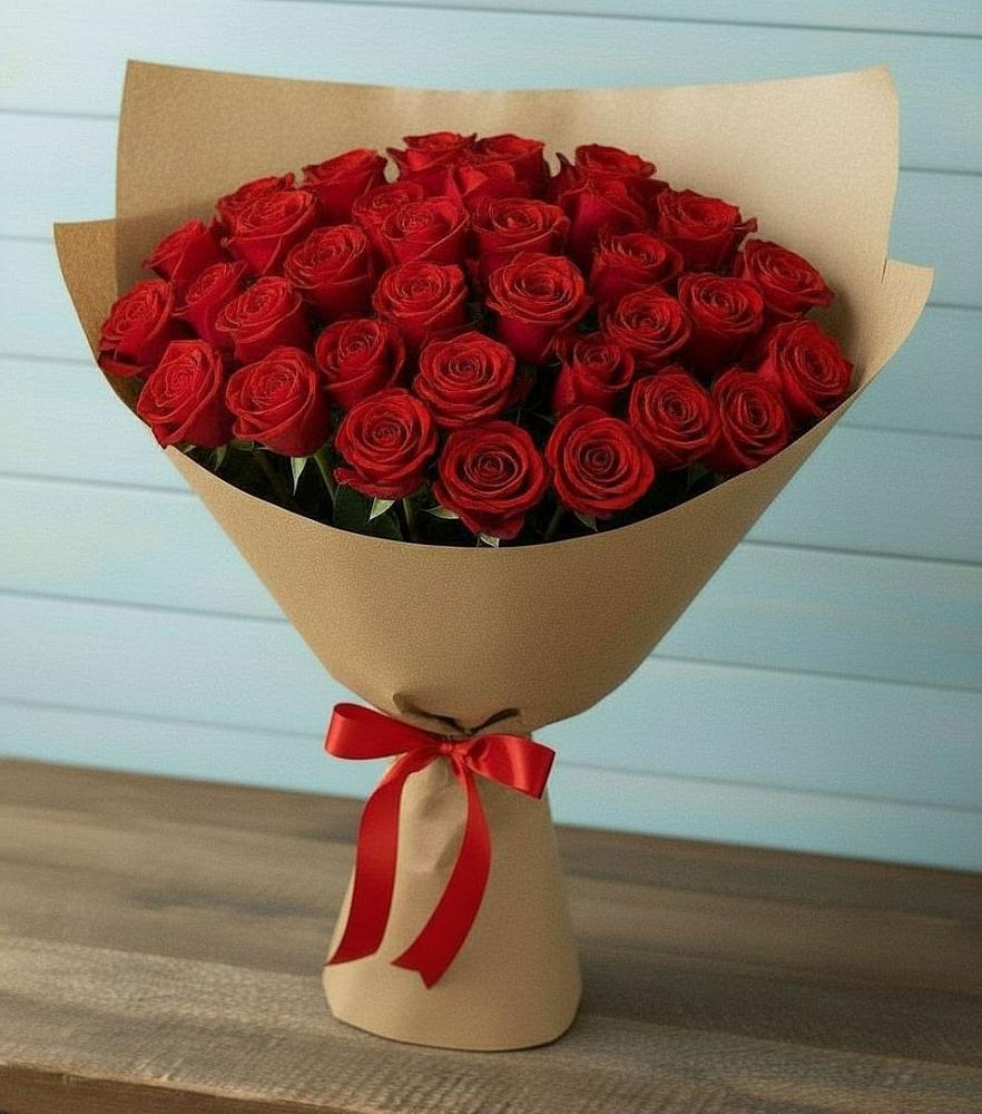 Букет Красные розы Милано в Городище Волгоградской области