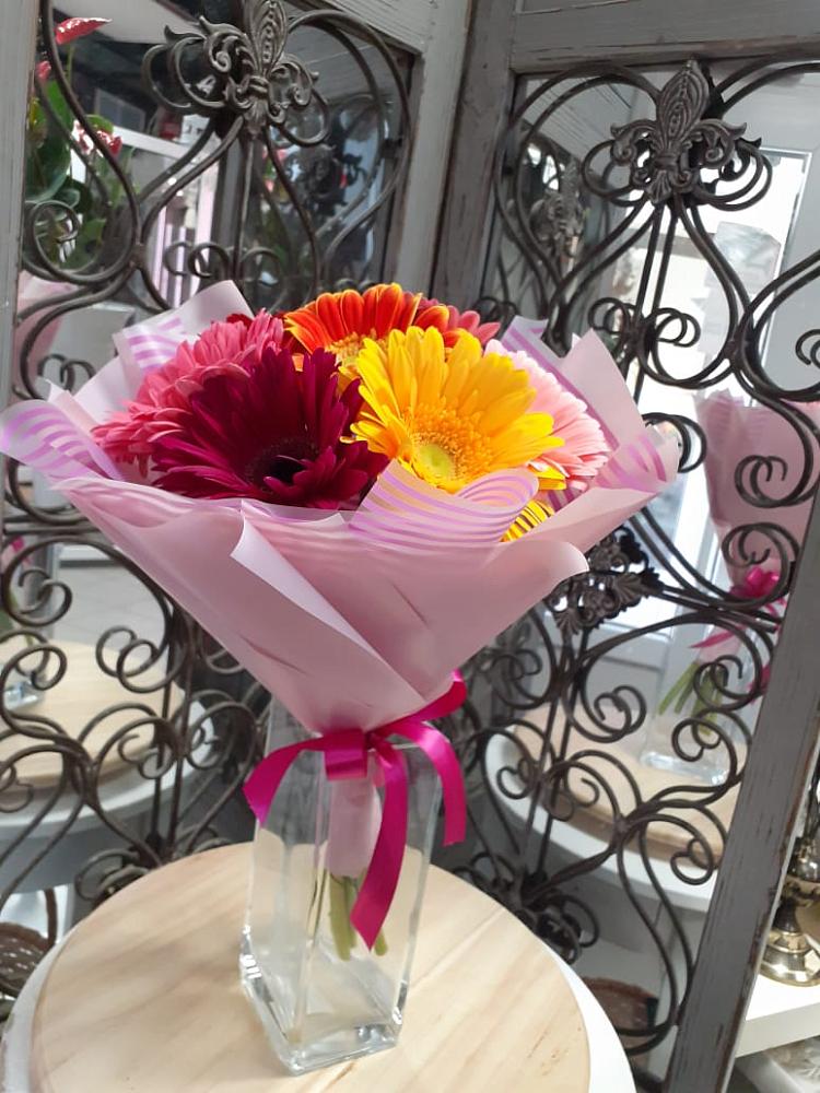 Букет цветов из: Герберы в Городище Волгоградской области