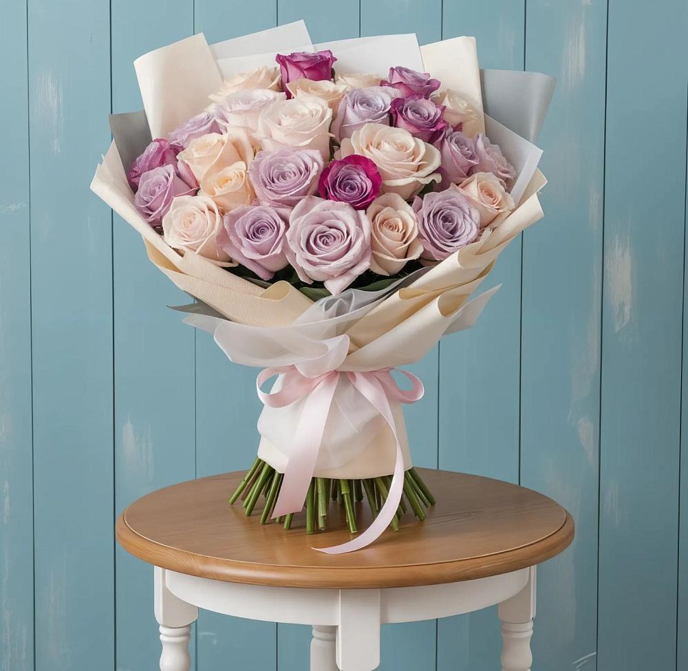 Букет цветов из: Розы в Городище Волгоградской области