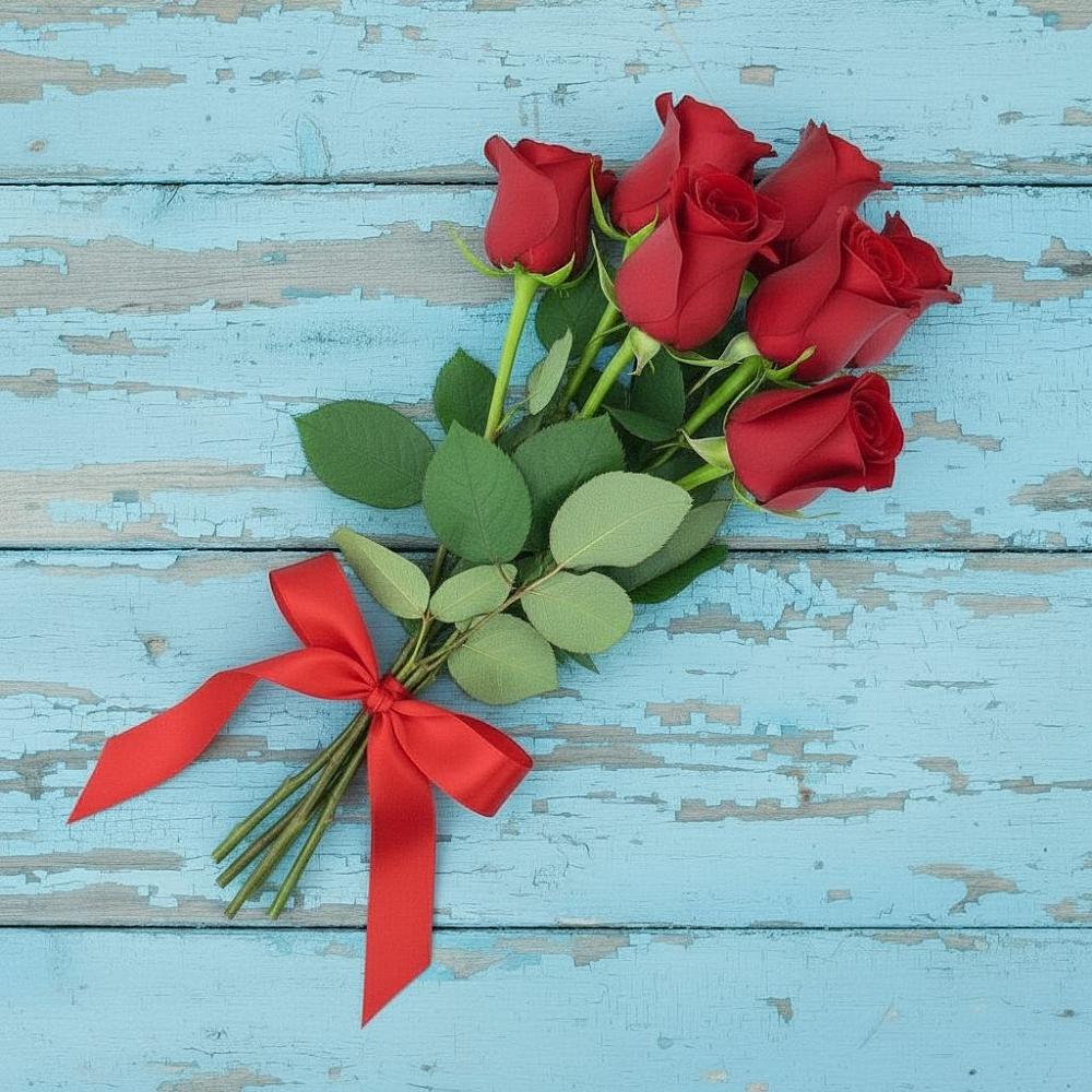 Букет Красные розы в Городище Волгоградской области