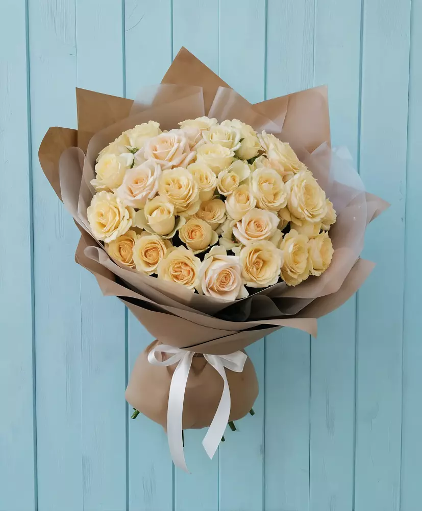 Букет Кремовое облако в Городище Волгоградской области